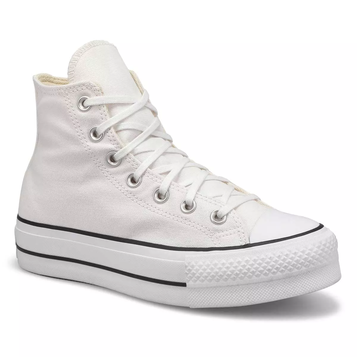 Cheap Converse, Women's Chuck Taylor All Star Lift Hi Top Platform Sneaker - White 0121