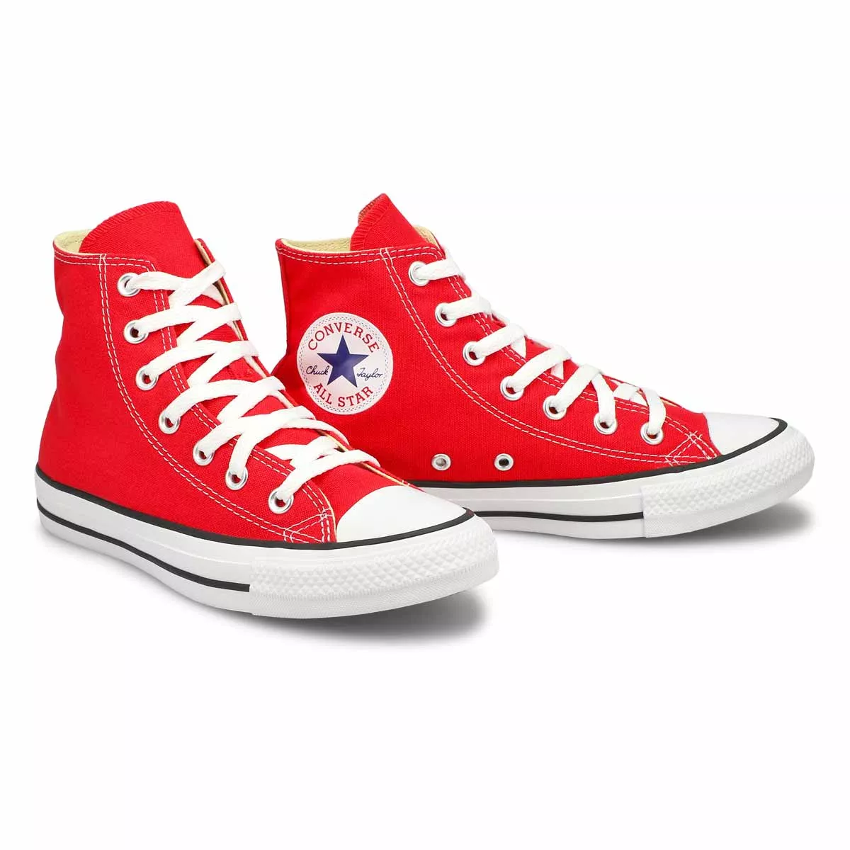 Cheap Converse, Women's Chuck Taylor All Star Hi Top Sneaker - Red 0121