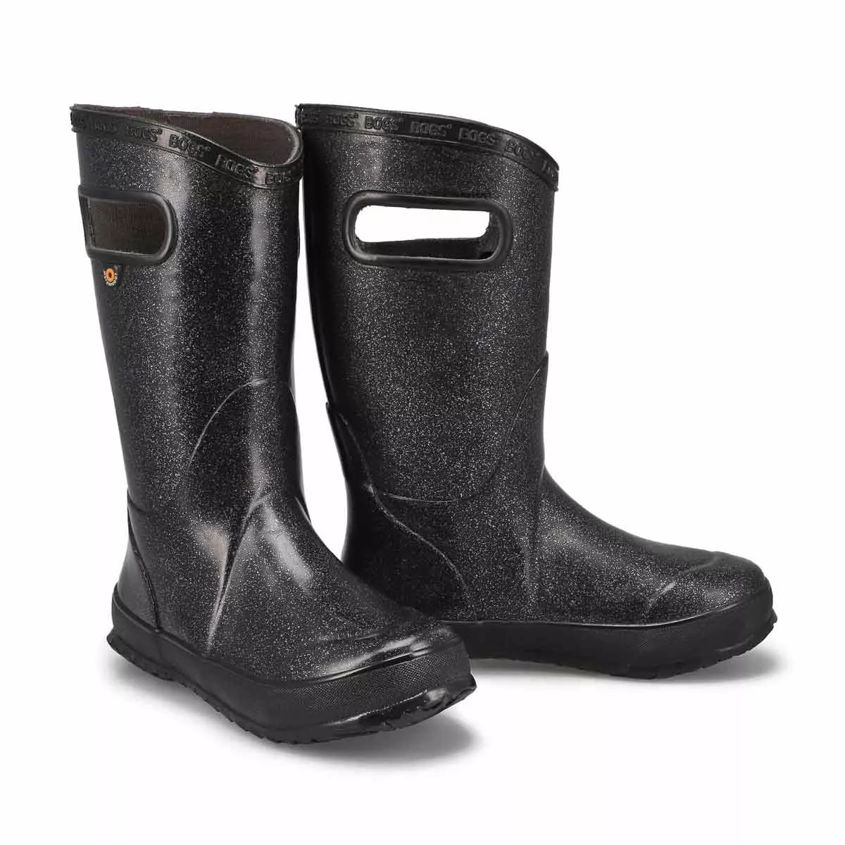 Affordable Bogs, Botte de pluie RAINBOOT GLITTER, noir, filles 0127