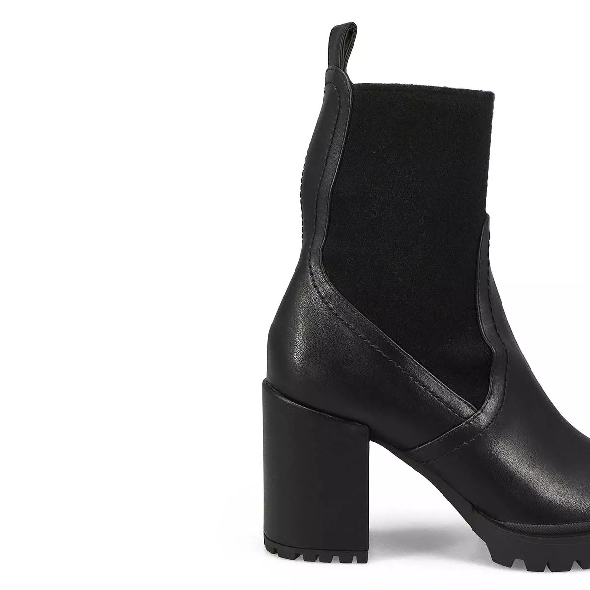 Affordable SteveMadden, Bottine à talon SAHLY, noir, femmes 0120