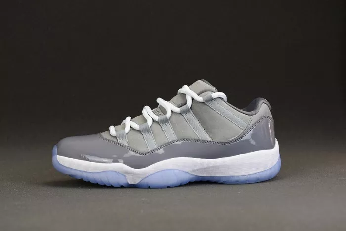 Affordable Air Jordan 11 Low Cool Grey 528895-003 0118