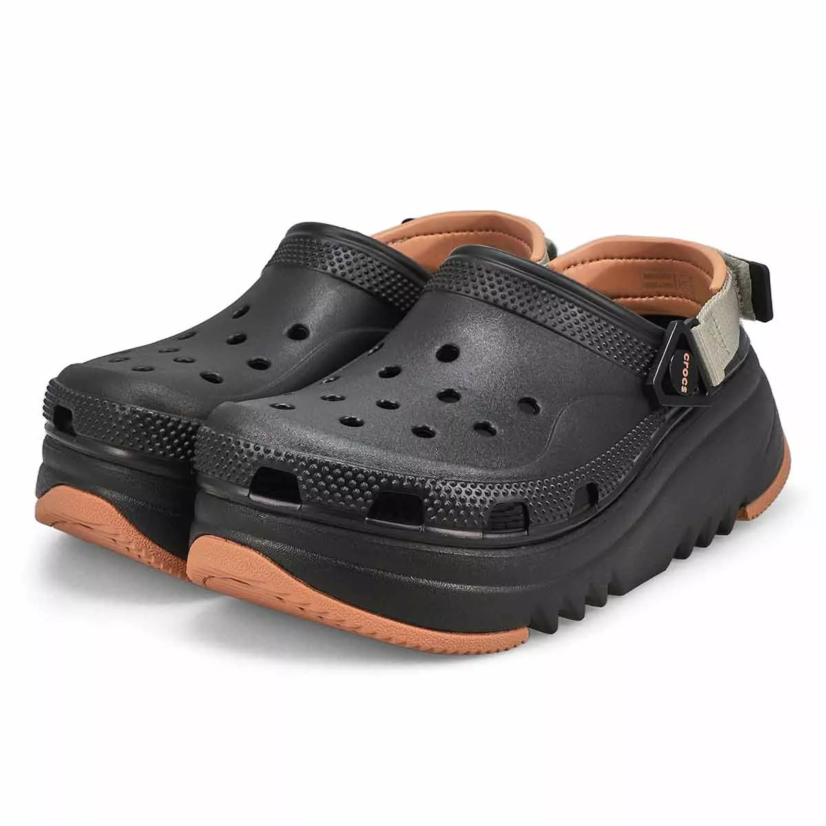 Affordable Crocs, Sabot à plateforme CLASSIC HIKER XSCAPE, noir, femmes 0115