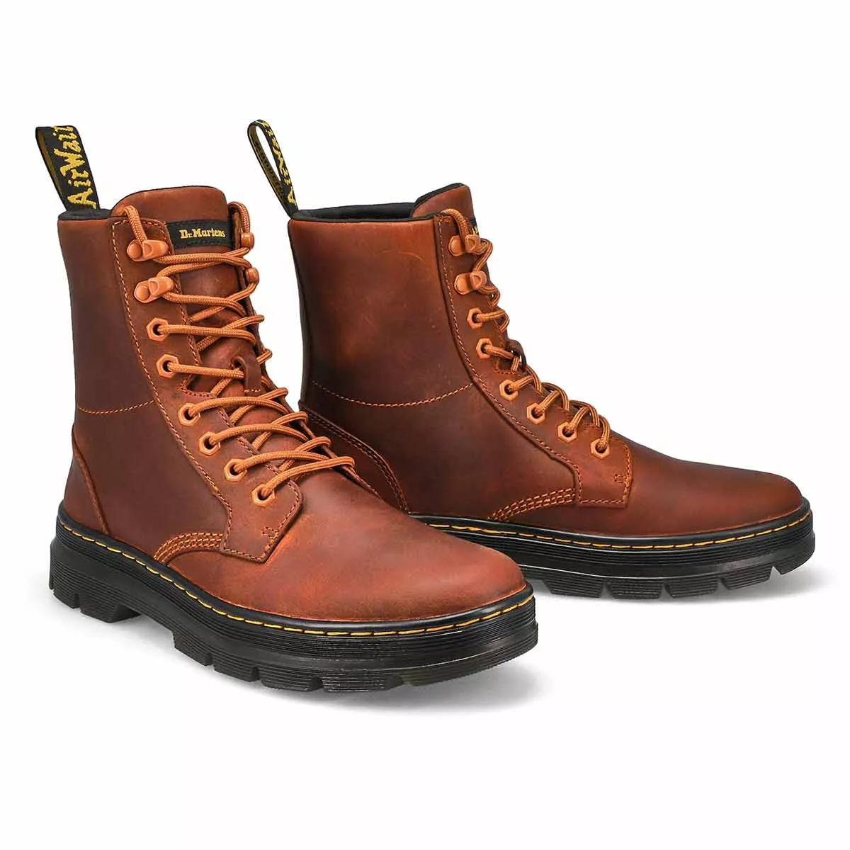 Affordable DrMartens, Men's Combs Archive Pull Up Boot - Pecan 0123