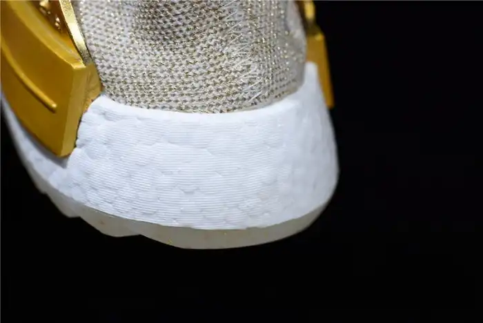 Affordable Pharrell adidas NMD Hu China Gold HAPPY F99762 0122