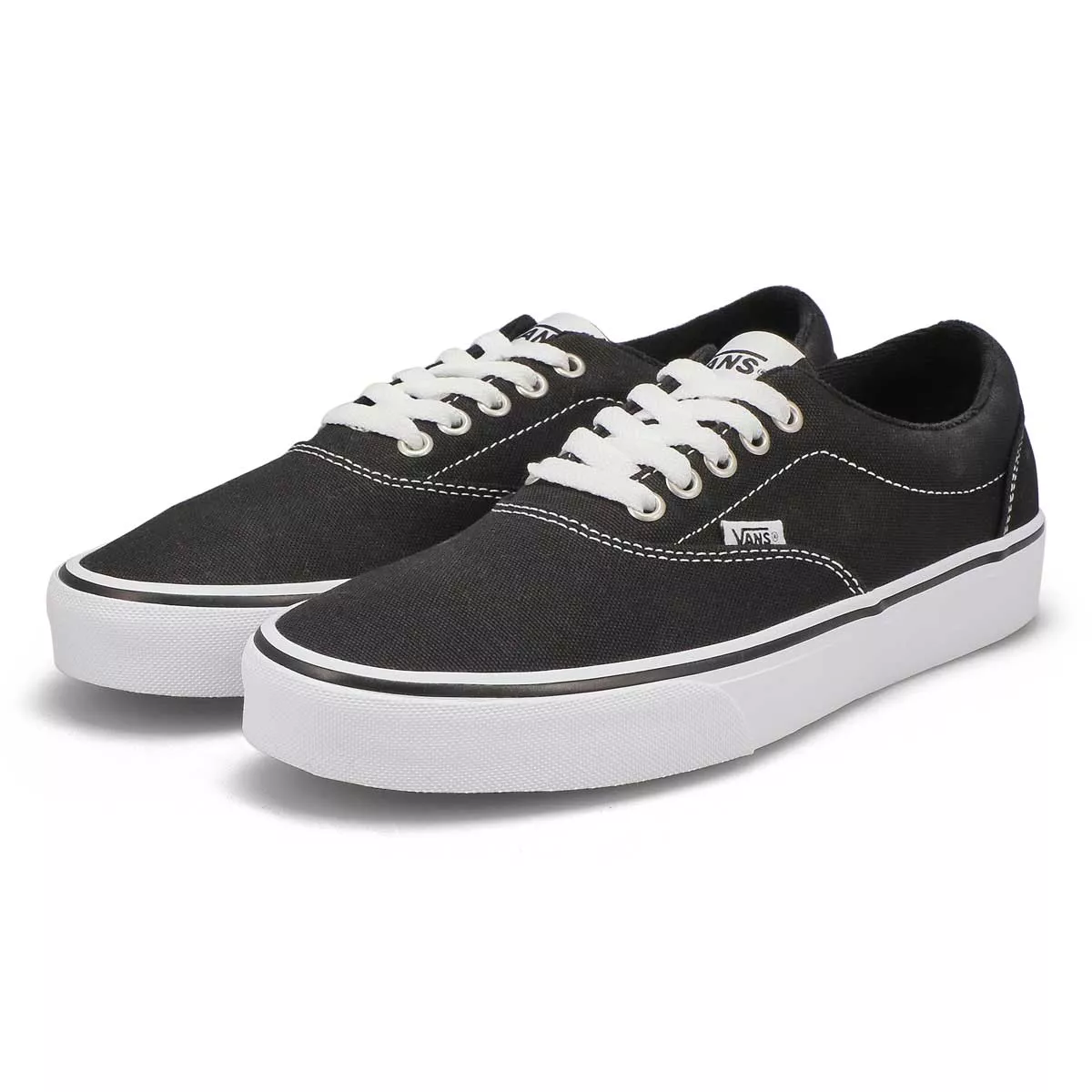 Affordable Vans, Baskets à lacets DOHENY, noir blanc, hommes 0119