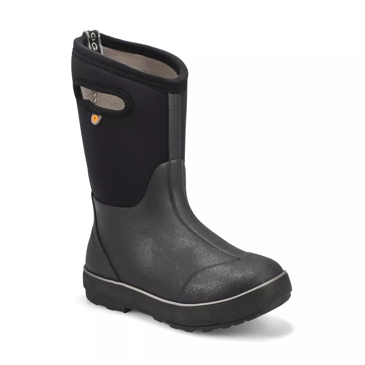 Affordable Bogs, Botte CLASSIC II SOLID, noir, enfants 0127