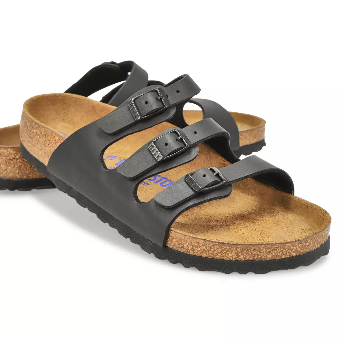 Cheap Birkenstock, Sandale FLORIDA SF, noir, femmes 0124