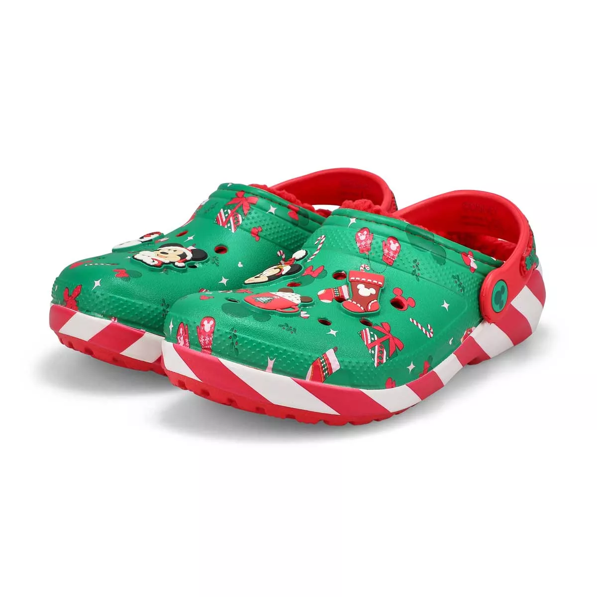 Affordable Crocs, Sabot de confort doublé CLASSIC MICKEY XMAS, multi, enfants 0115