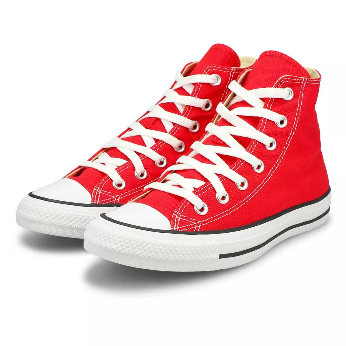 Cheap Converse, Women's Chuck Taylor All Star Hi Top Sneaker - Red 0121