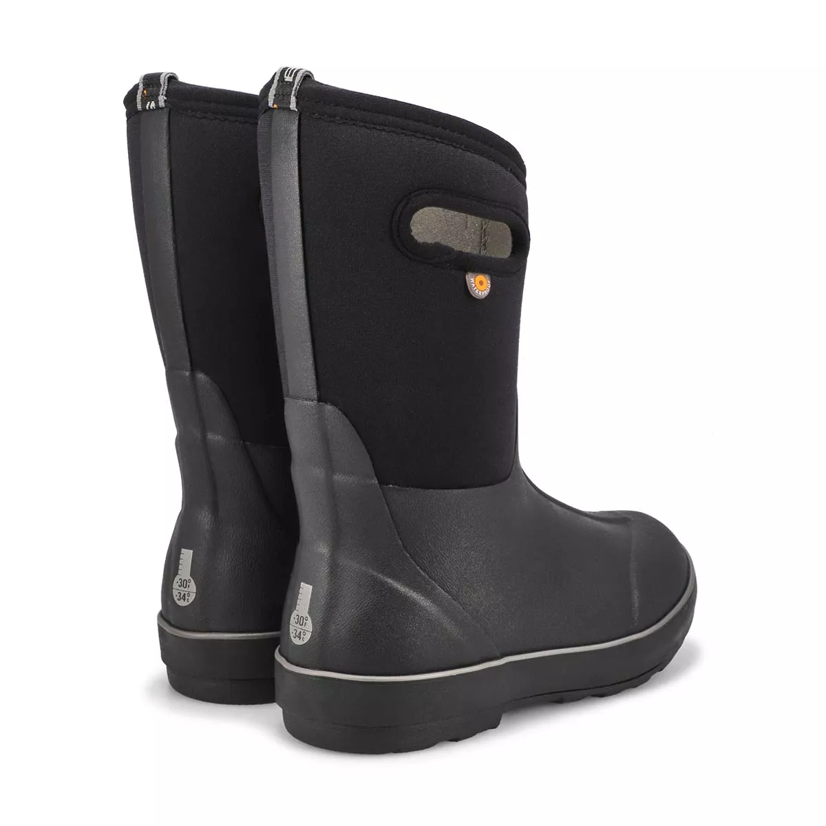 Affordable Bogs, Botte CLASSIC II SOLID, noir, enfants 0127