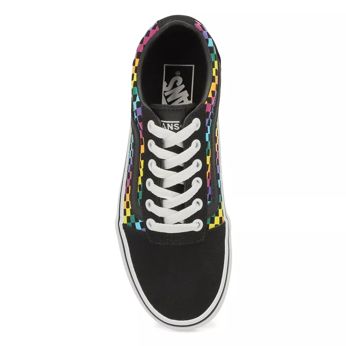 Cheap Vans, Espadrille WARD RAINBOW MINI CHECK, femmes 0119