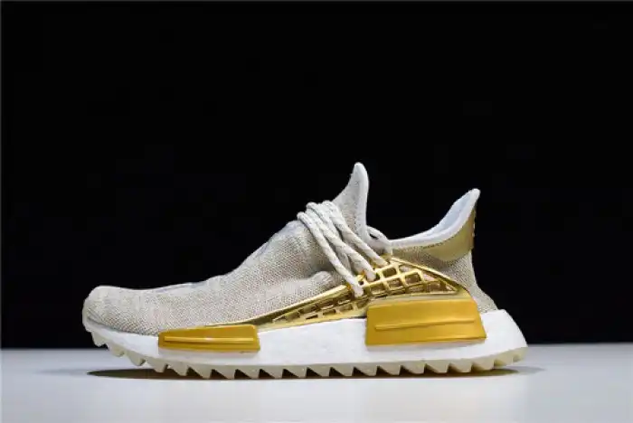 Affordable Pharrell adidas NMD Hu China Gold HAPPY F99762 0122