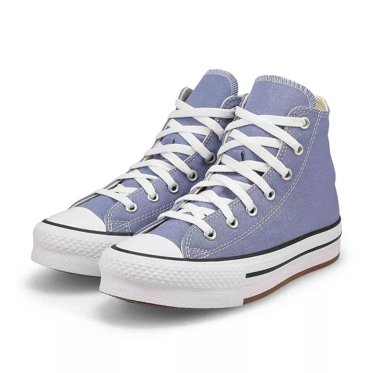 Cheap Converse, Grls Chuck Taylor All Star Eva Lift Hi Top Platform Sneaker - Thunder Daze 0121