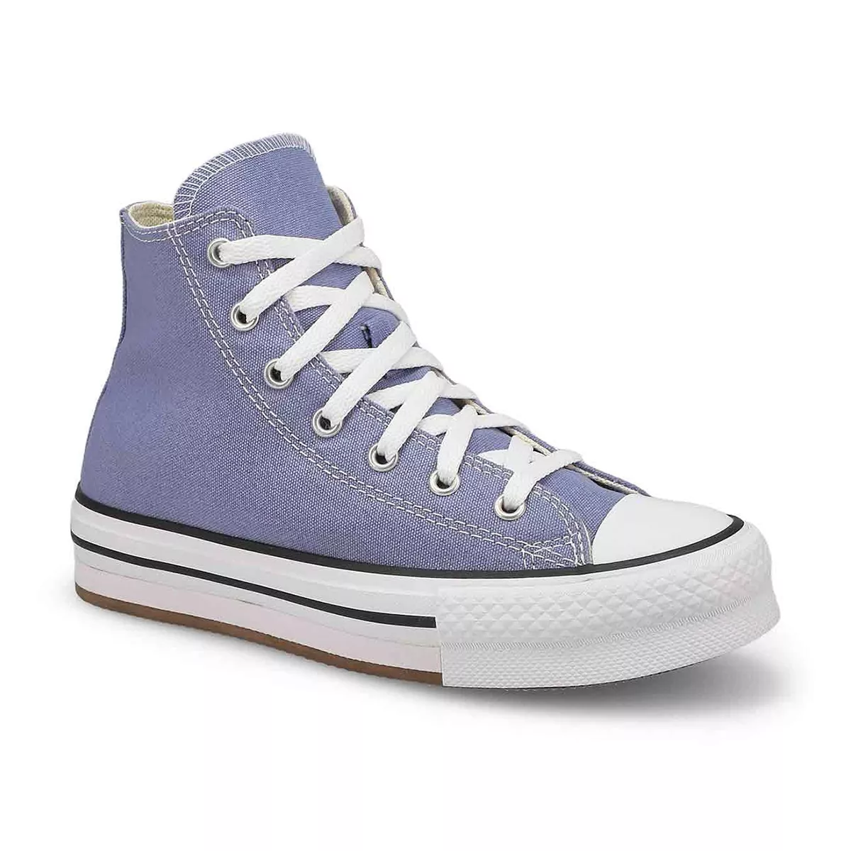 Cheap Converse, Grls Chuck Taylor All Star Eva Lift Hi Top Platform Sneaker - Thunder Daze 0121