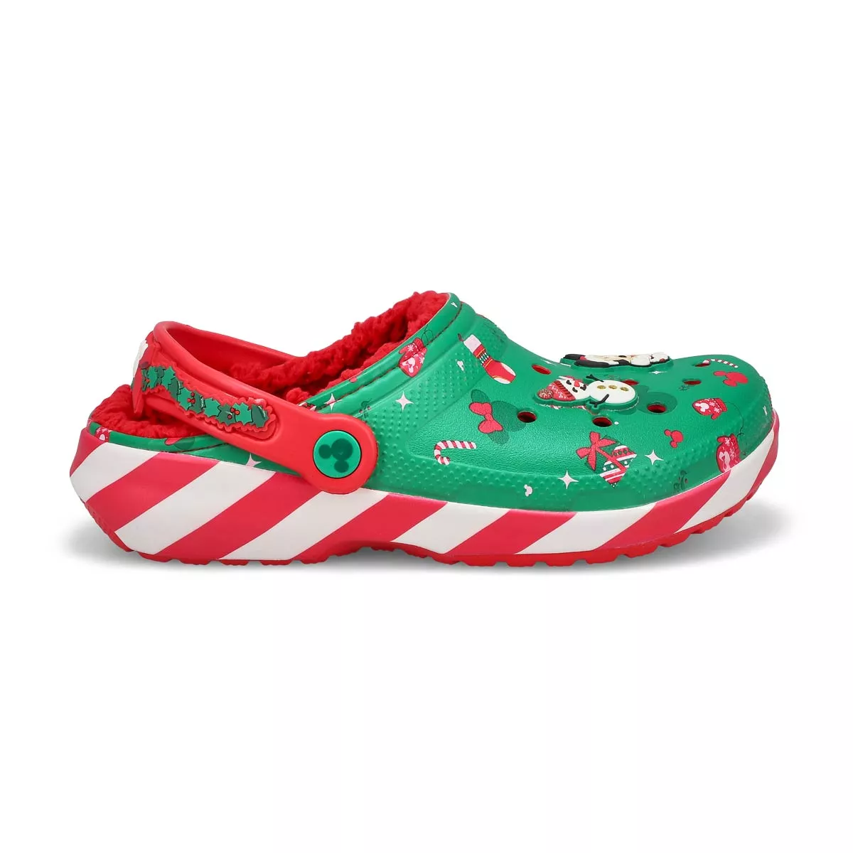 Affordable Crocs, Sabot de confort doublé CLASSIC MICKEY XMAS, multi, enfants 0115