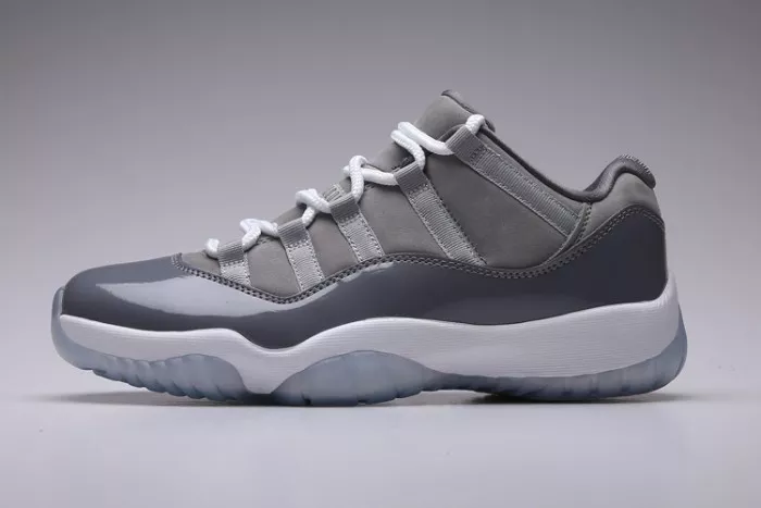 Affordable Air Jordan 11 Low Cool Grey 528895-003 0118