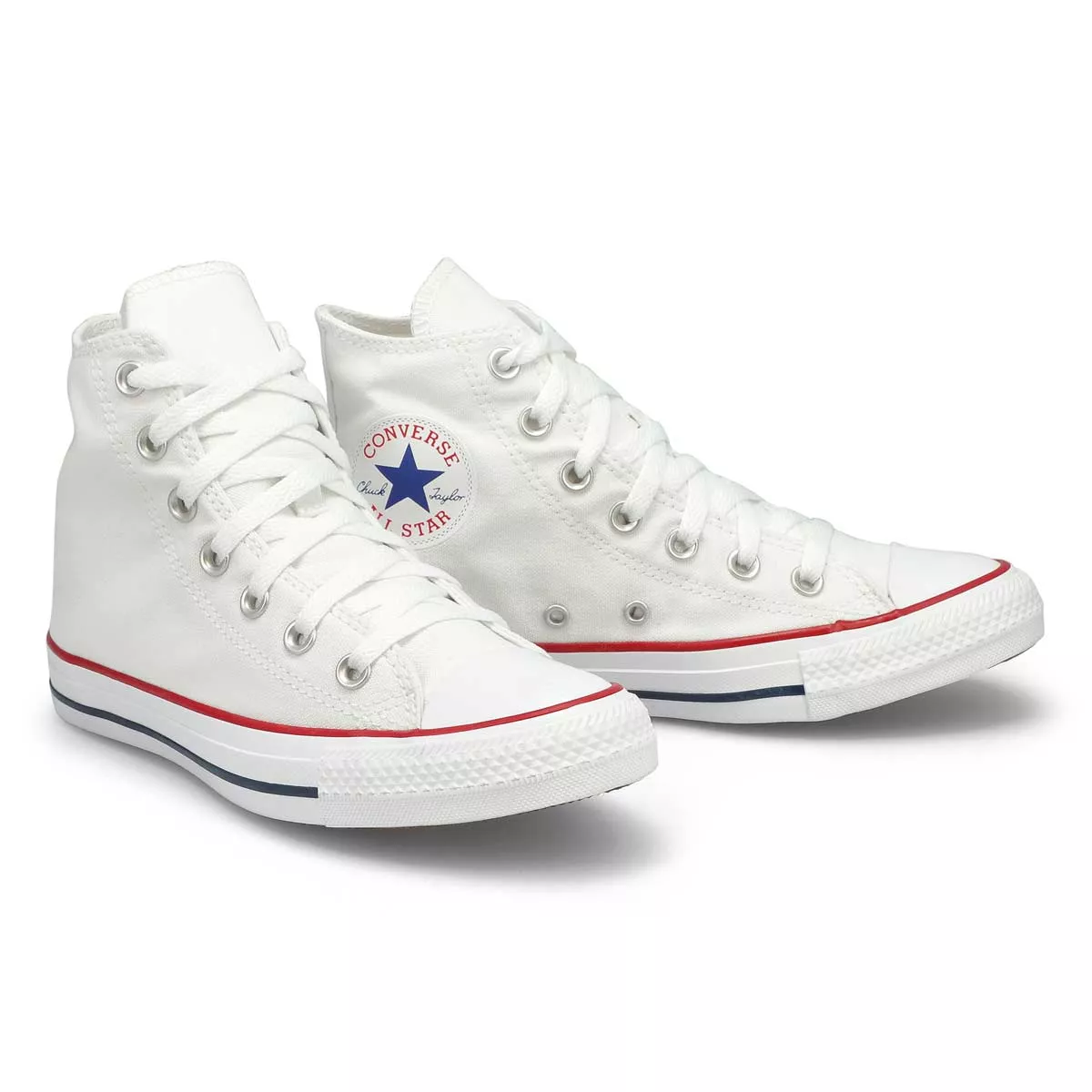 Affordable Converse, Baskets hautes CHUCK TAYLOR ALL STAR HI, blanc, femmes 0121