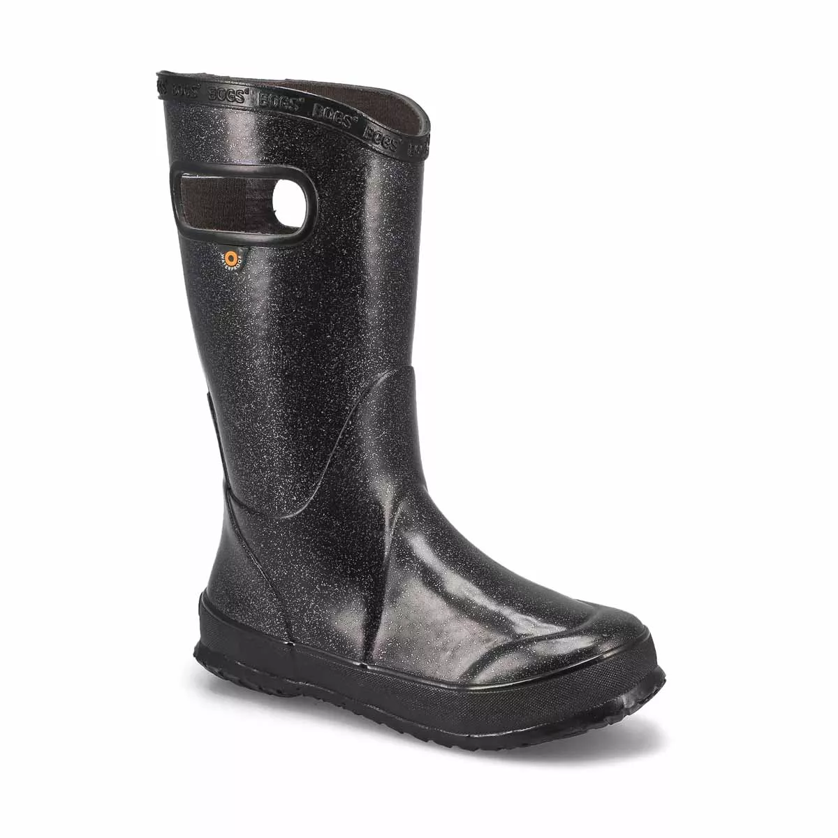 Affordable Bogs, Botte de pluie RAINBOOT GLITTER, noir, filles 0127