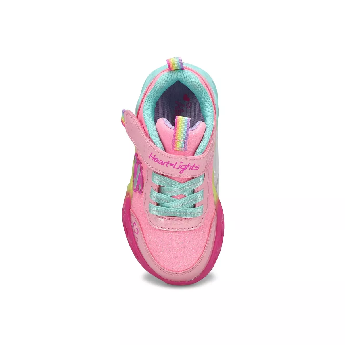 Affordable Skechers, Espadrille HEART LIGHTS, rose multi, bébés-F 0128