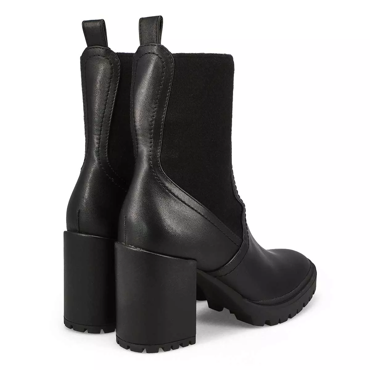 Affordable SteveMadden, Bottine à talon SAHLY, noir, femmes 0120