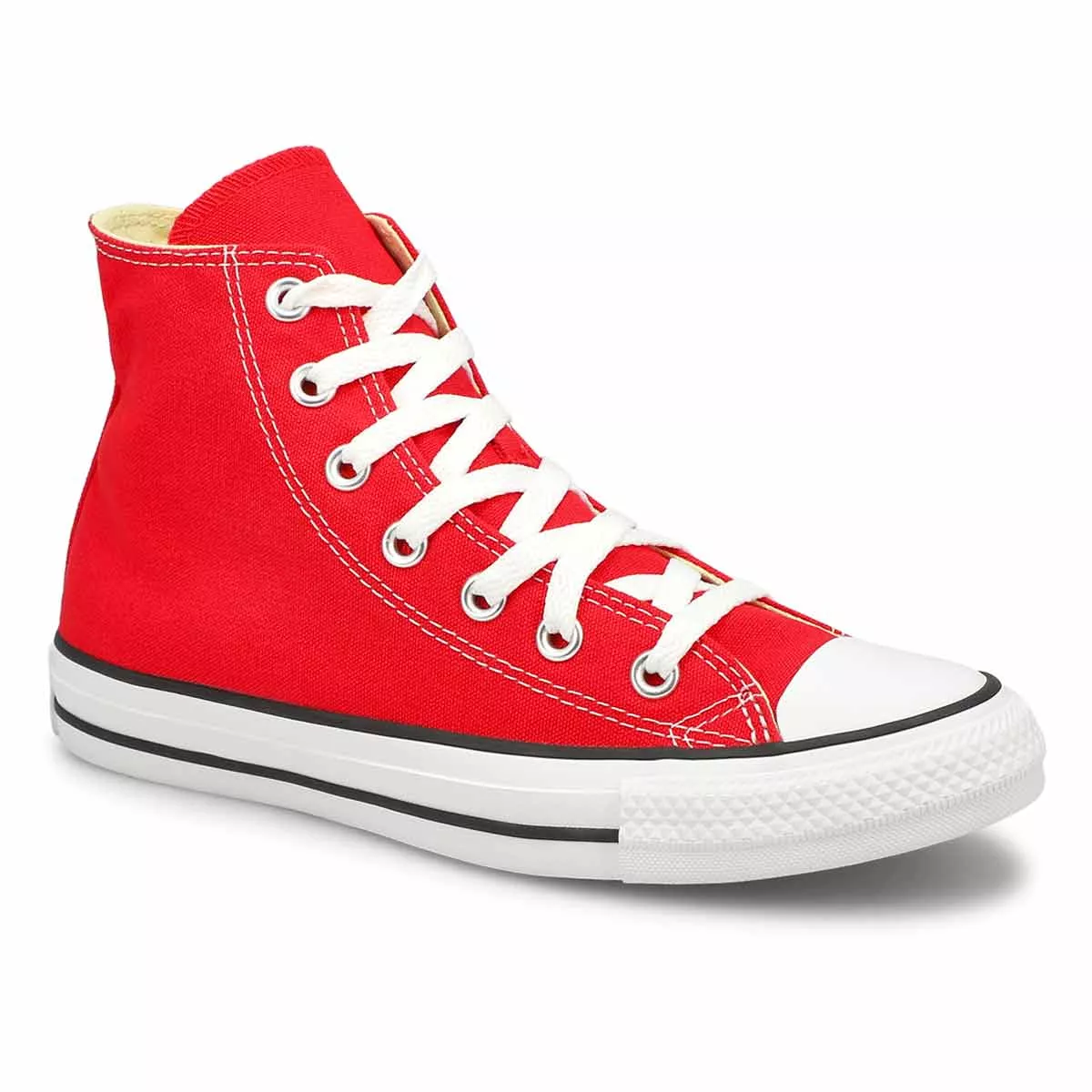 Cheap Converse, Women's Chuck Taylor All Star Hi Top Sneaker - Red 0121