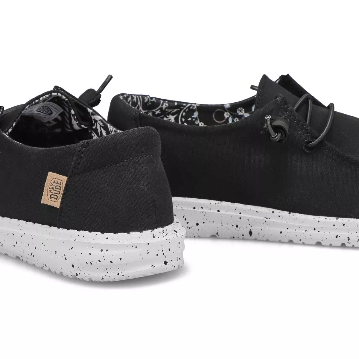 Affordable Heydude, Women's Wendy Casual Shoe - Black Odssey 0131