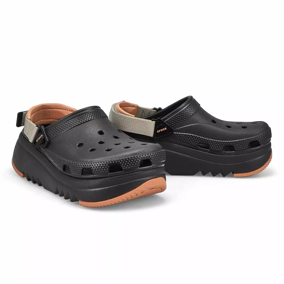 Affordable Crocs, Sabot à plateforme CLASSIC HIKER XSCAPE, noir, femmes 0115