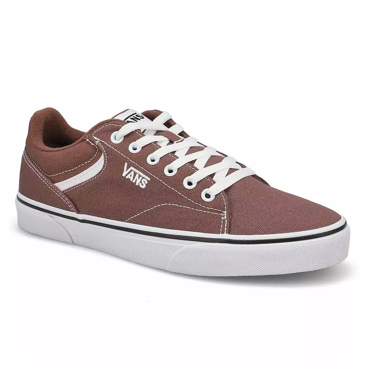 Affordable Vans, Baskets à lacets SELDAN, taupe blanc, hommes 0119