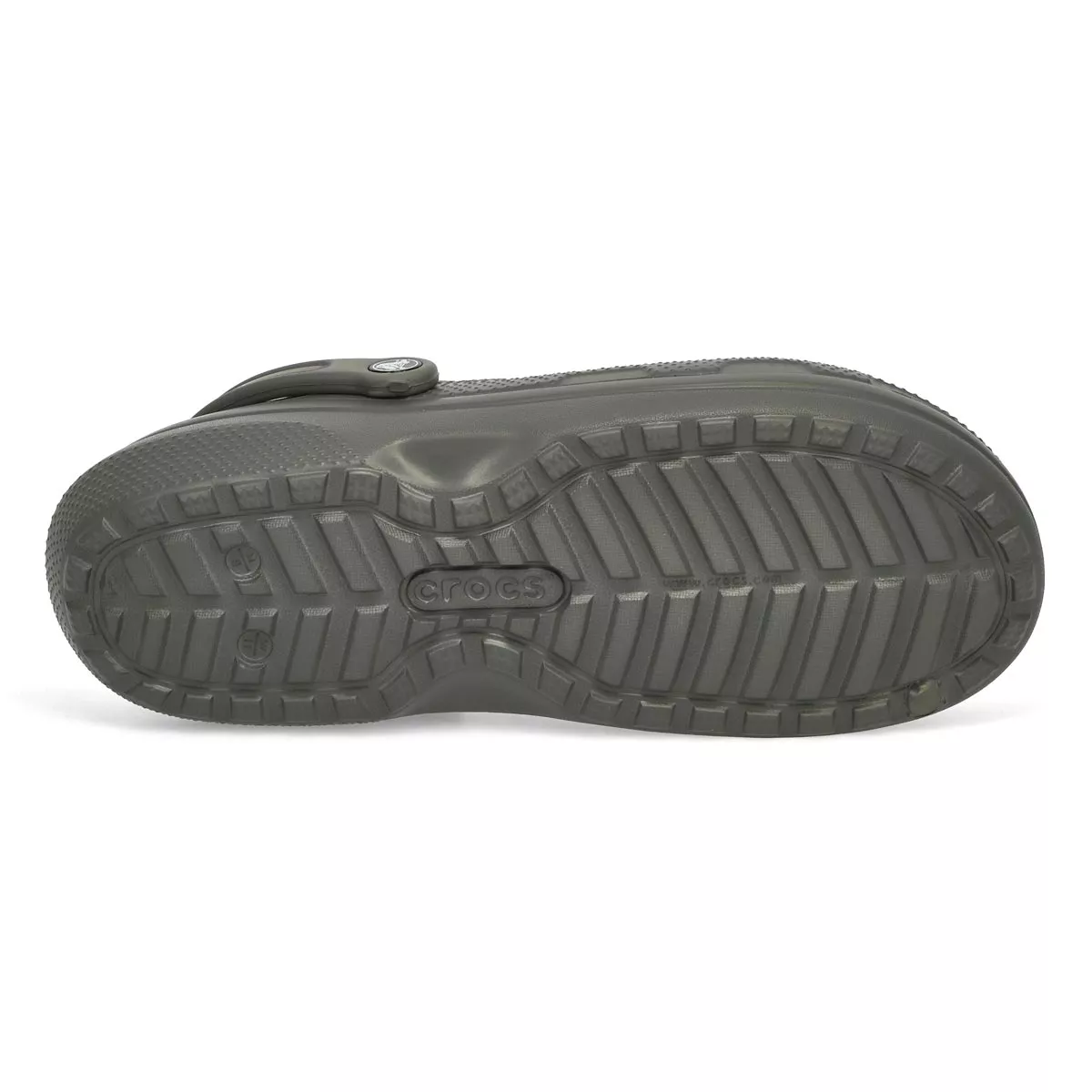 Cheap Crocs, Men's Classic Lined Comfort Clog - Slate Grey 0115