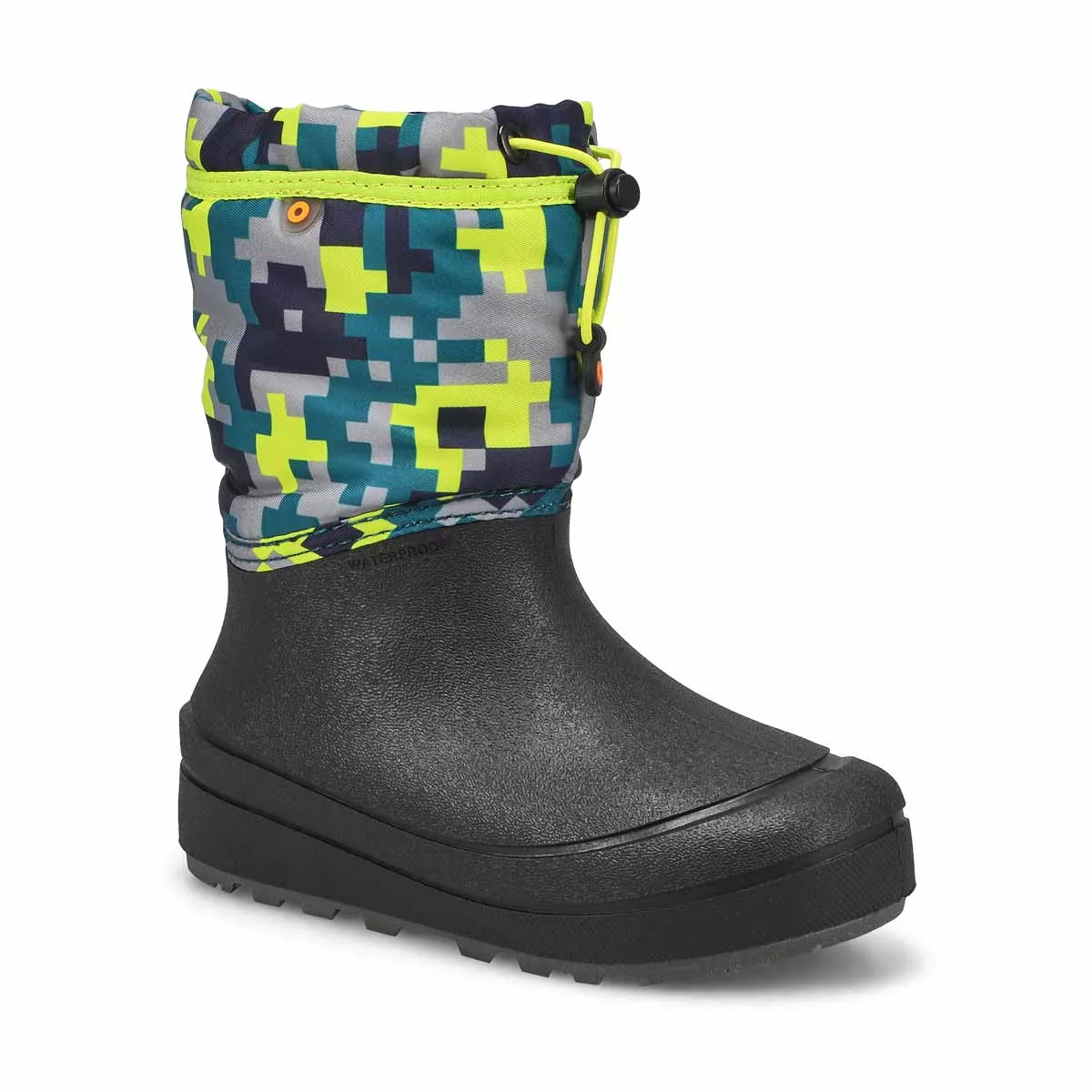 Affordable Bogs, Boys' Snow Shell Medium Camo Winter Boot 0202