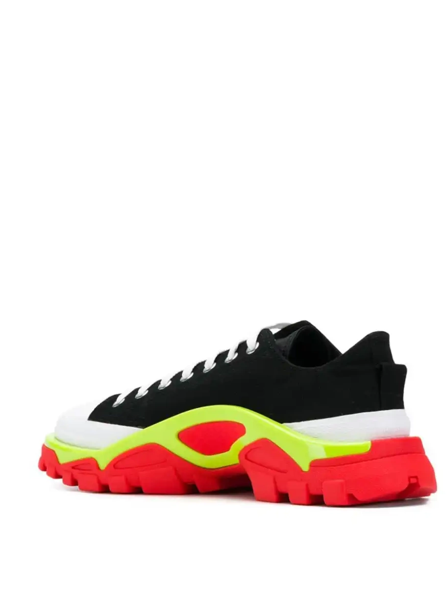 Affordable Raf low-top  by cotton  adidas Simons Simons Runner Detroit Raf contrast sole x 0220